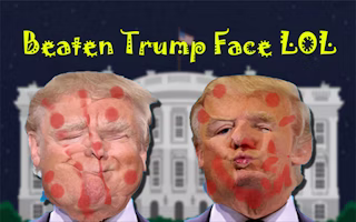 Beaten Trump Face LOL
